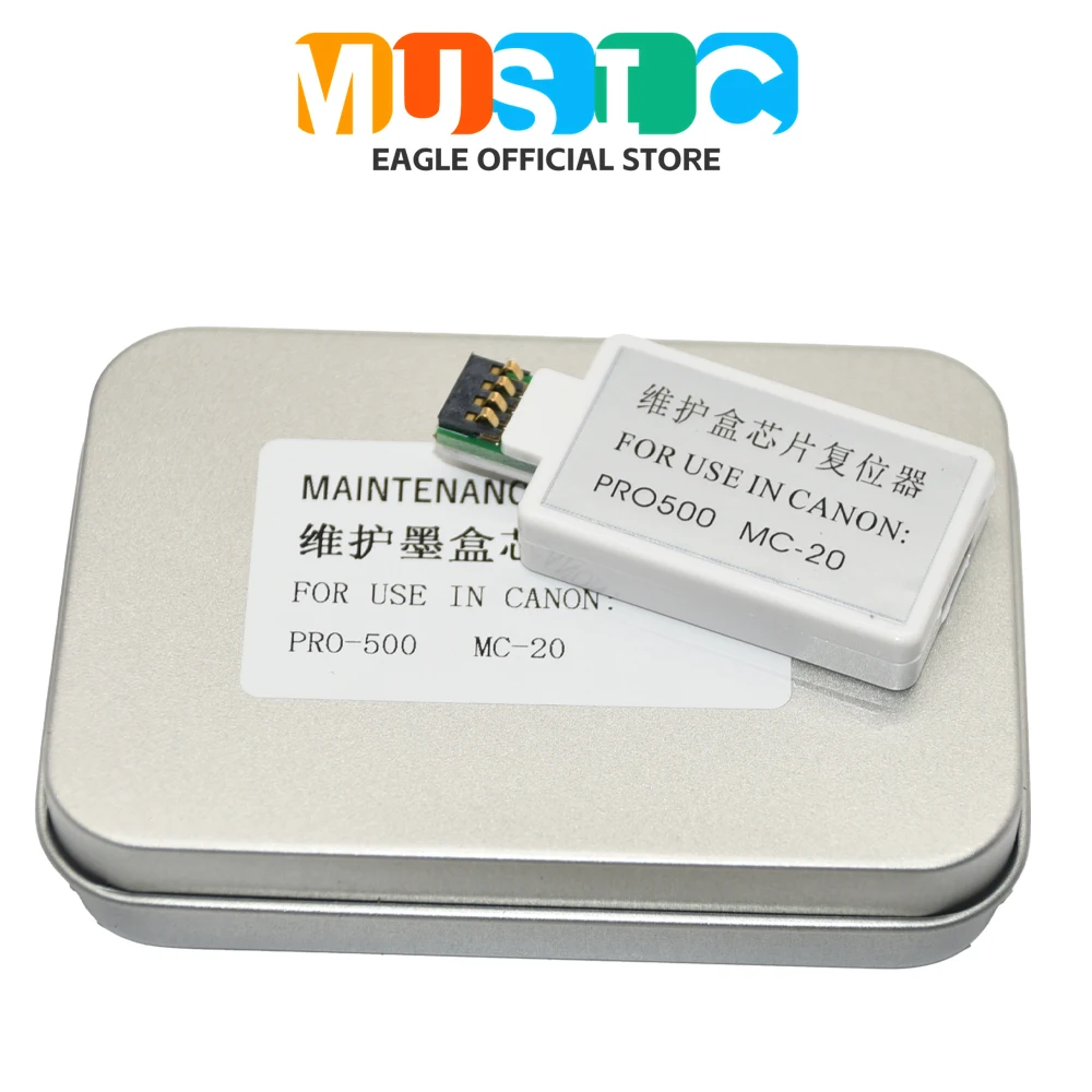 

MC-20 MC20 chip Resetter For CANON PRO-500 PRO-1000 PRO500 PRO1000 500 1000 Printer Maintenance Tank Maintenance reset device