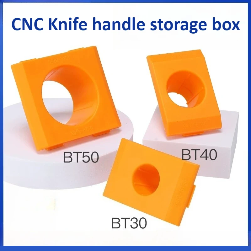 10pcs BT30 BT40 BT50 HSK ISO Sleeve  ABS Thickened Square Type Tools Holder Sleeve Tool Cart Tool Wagon CNC Lathe Machine Parts