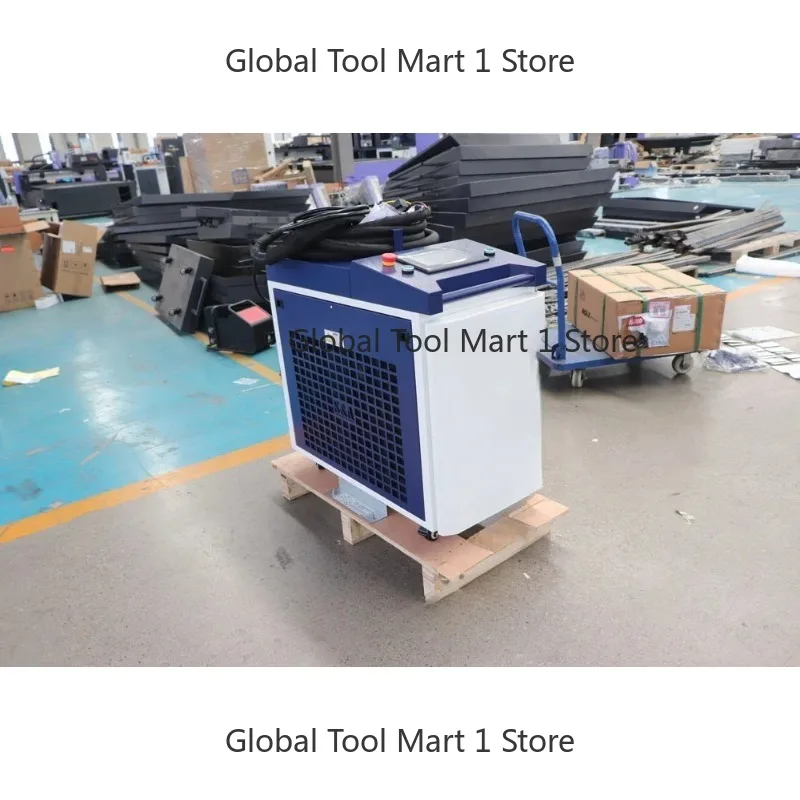 Maxc- Pulse Water Cool Fiber Laser Cleaner with 300w Small Size Wood Metal Surface Smooth Cleaning Machine