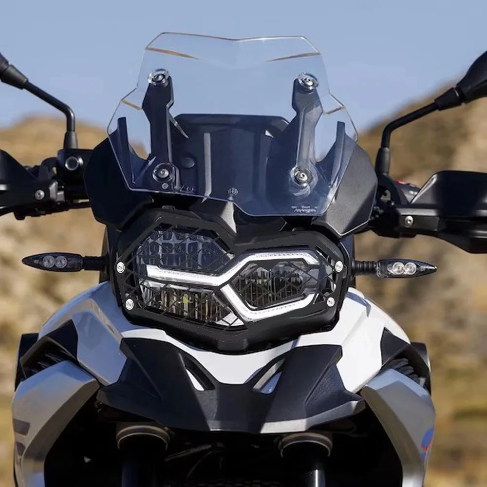 

NEW LOGO F850GS F750GS Headlight Cover Protection Grille Mesh Guard For BMW F 850 GS F 750 GS 2018 - 2022 Motorcycle Accessories