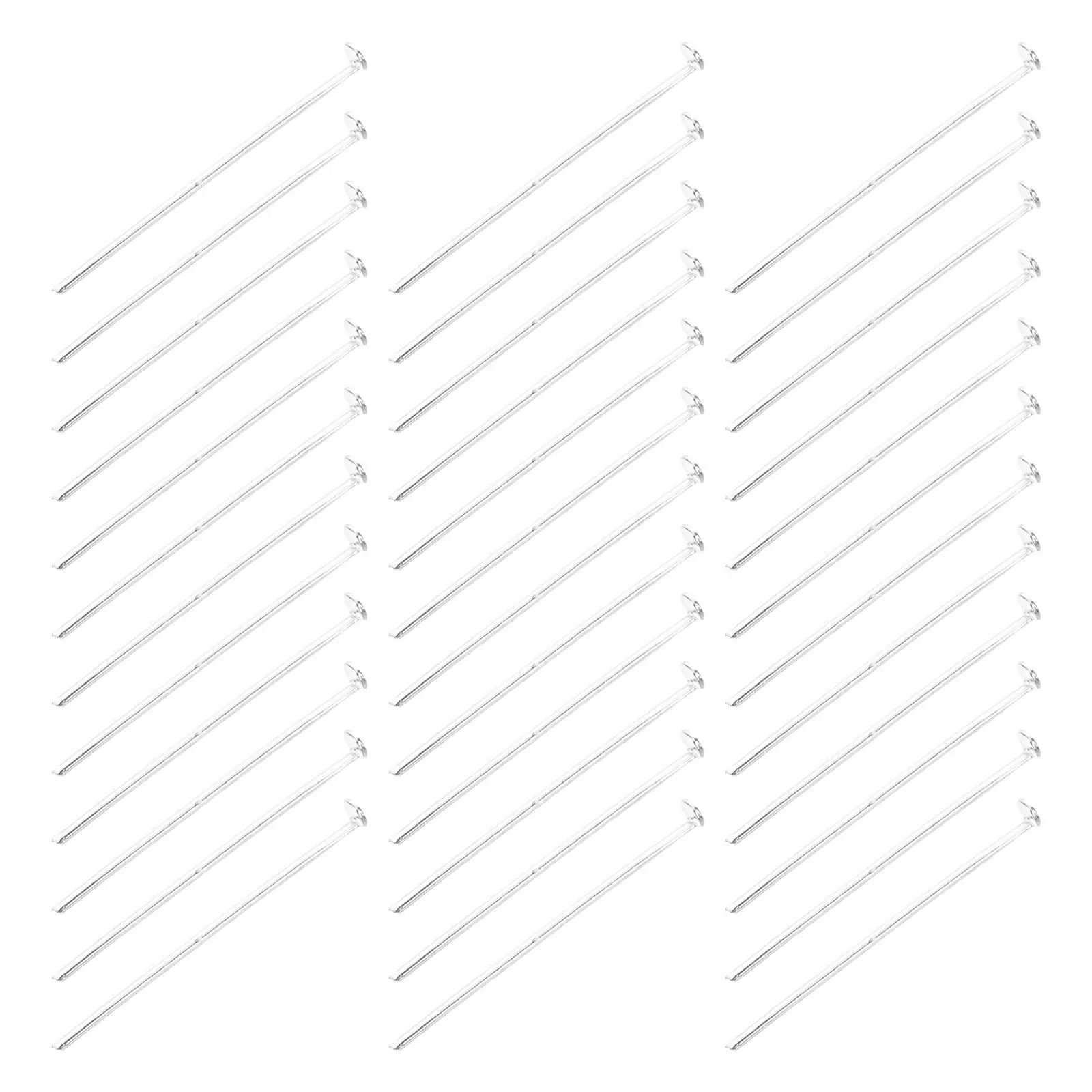 800Pcs Ceiling Light Pins Flat Head T Pins Prism Connectors Light Catcher Mounting Fastening Clips Replacement Repair Parts