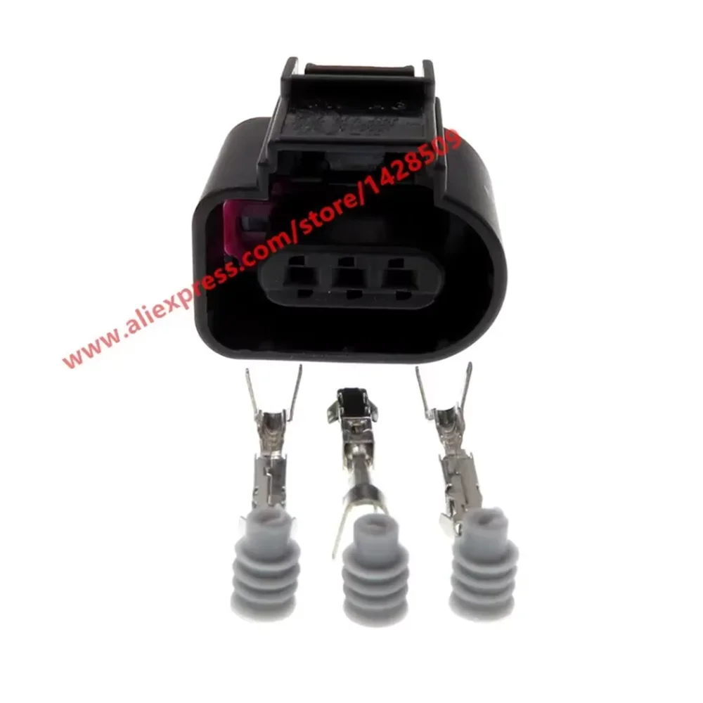 1 Set 3 Pin 8K0 973 703 8K0973703 Compressor Air Conditioner Pressure Switch Connector Intake Pressure Sensor Plug For VW Audi
