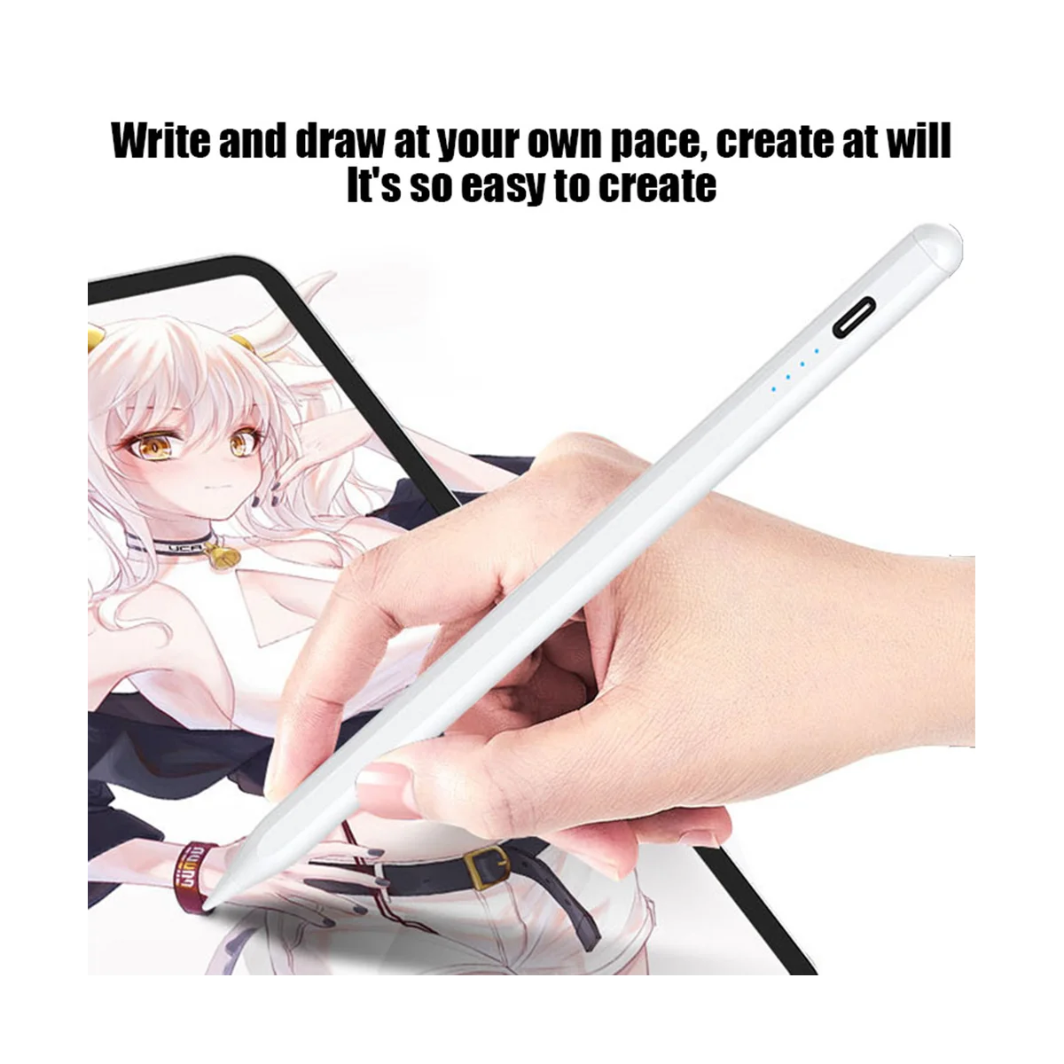 ปากกาสไตลัสใช้งานได้อเนกประสงค์สำหรับแอนดรอยด์ iOS Windows ปากกาสัมผัสสำหรับ iPad/Apple/ดินสอ /huawei /lenove/samsung Tablet PEN