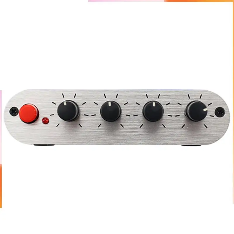 A92Z Stereo-Mixer (4 Eingänge, 1 Ausgang) steuert einzeln die Platine DIY-Kopfhörer-Verstärkergehäuse DC12V