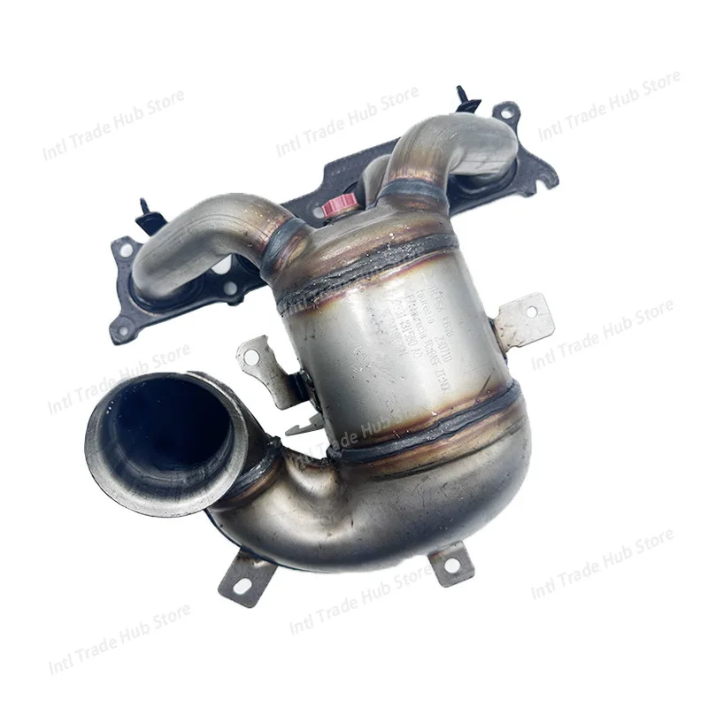 

Подходит для Dongfeng для Peugeot 508 3008 408, для Citroen, Sega, C5 2,0 2,3, интерфейсный коврик тройного катализатора