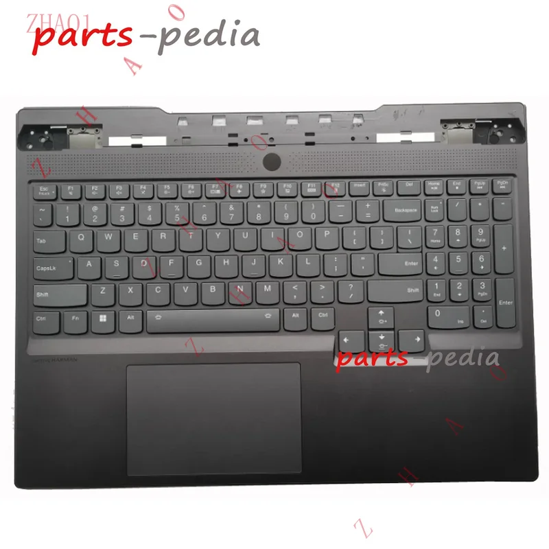 Z   Palmrest US Keyboard Backlit FingerPrint 5CB1J30424 For Lenovo Legion 7 16ARHA7