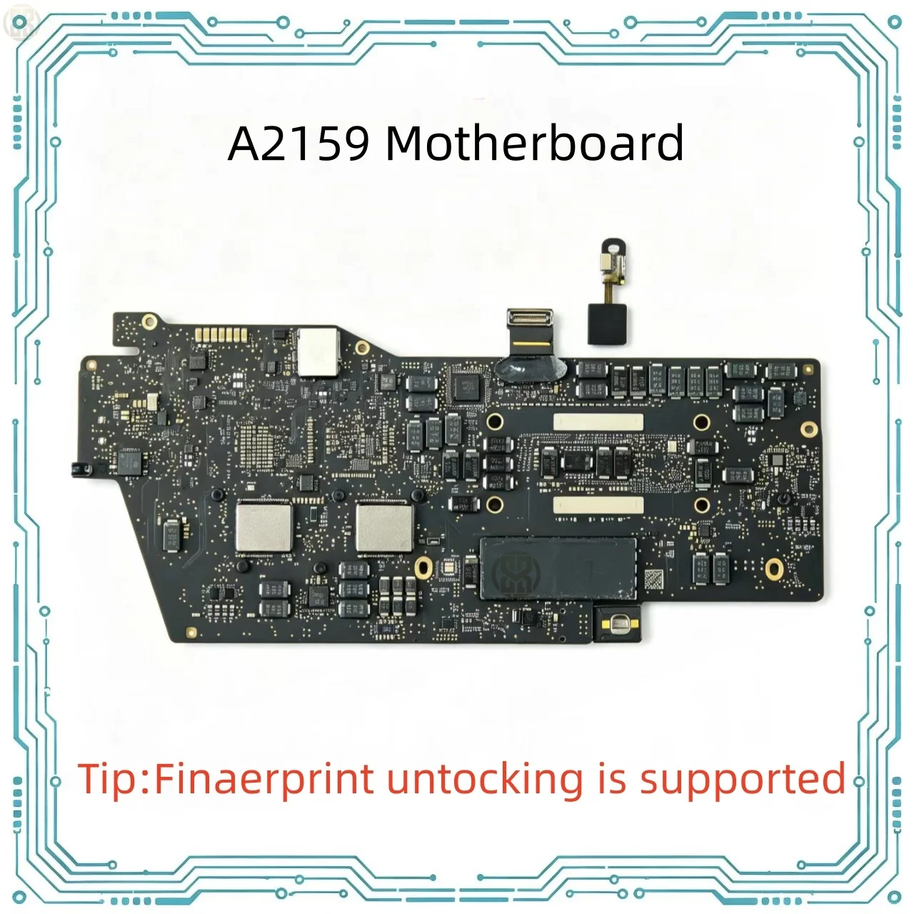 820-01598-A Original Logic Board A2159 For MacBook Pro 13'' 2019 1.4GHz I5 8GB 256GB SSD With Fingerprint Motherboard