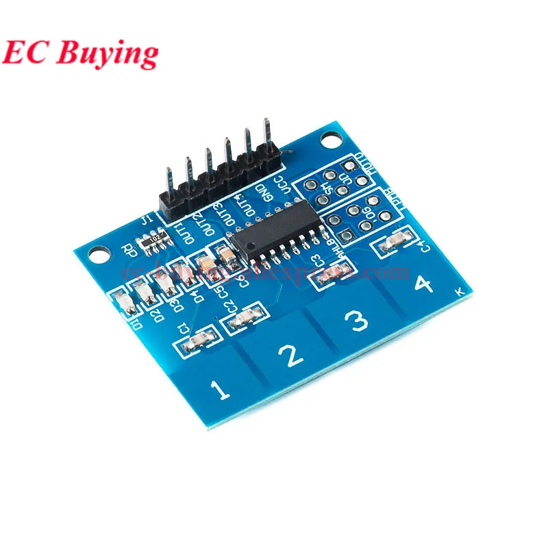 1-10Pcs 1/4/8/16 Channel TTP223 TTP224 TTP226 TTP229 Jog Digital Touch Button Sensor OE-TP Capacitive Switch Module for Arduino