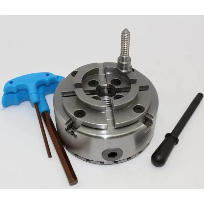 For Four-jaw Self-centering Woodworking Chuck KP96 (4 Inches) M33 KP125 (5 Inches) M45 * 2 Woodworking Machinery Parts