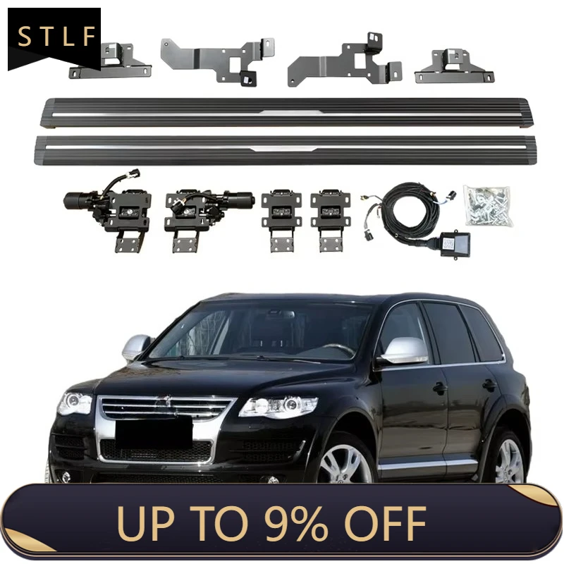 

Electric Running Boards Retractable Aluminum Alloy For VW Touareg 2003-2010 SUV Side Steps with Carry Bag