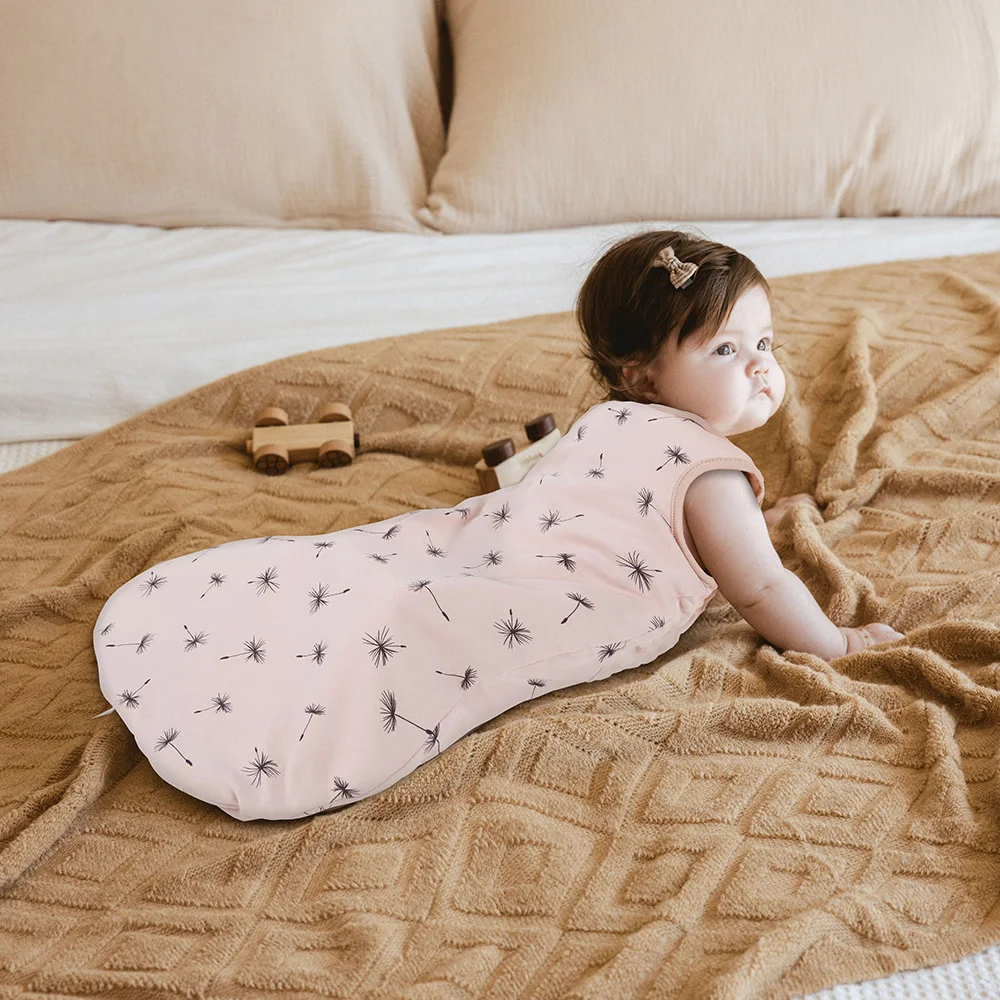 Baby Sleep Sack For 3-24Month Blanket 2.5Tog Soft Touch With Bean Foundation Dandelion Print Vest Style For Use In Winter