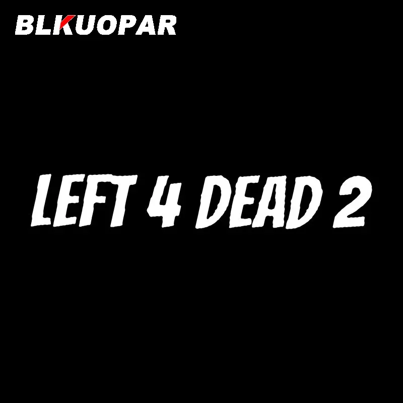 BLKUOPAR اليسار 4 الميت 2 ملصقات السيارات لعبة الليزر نمط الشارات انسداد خدش يموت قطع مكيف الهواء ركوب الأمواج حامي الباب