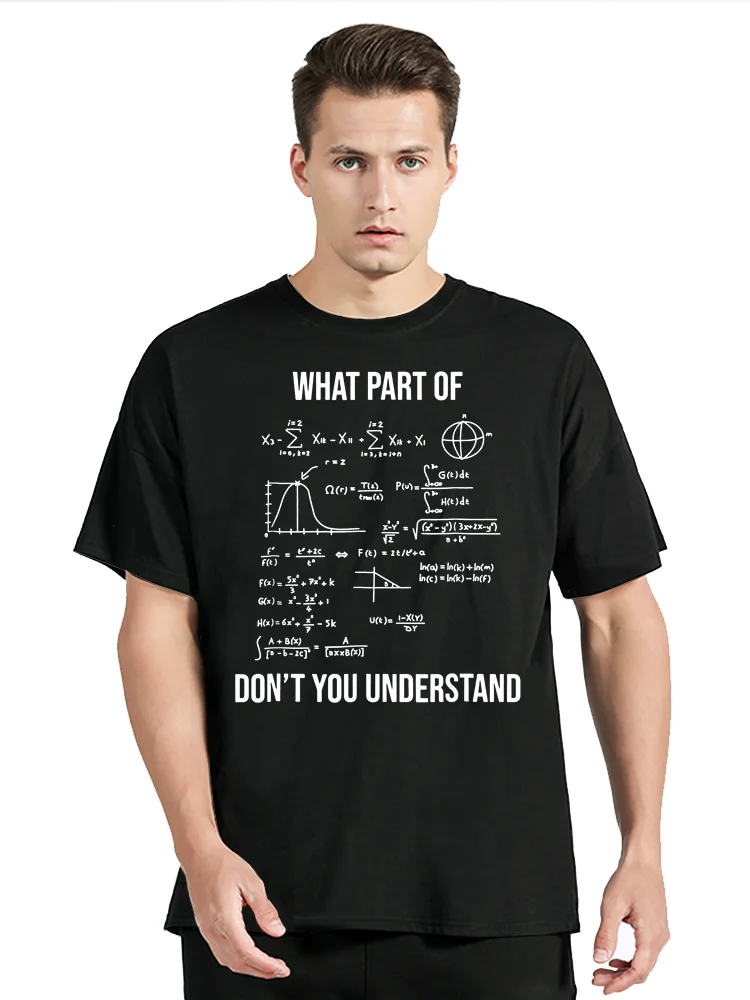 Printed On Tops TShirt Prevalent Cosie What Part Of Funny Mechanical Engineer Mathematician T-Shirt Oversized Polyester T Shirt