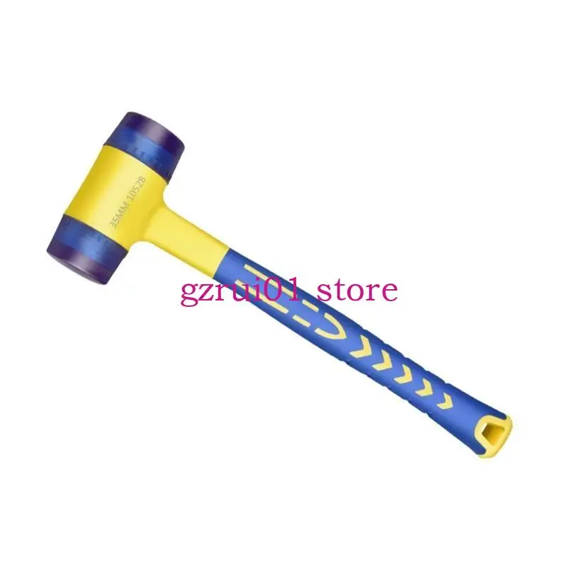 

652A Double Headed Installation Hammer with Rubber Handle Detachable Rubber Hammer