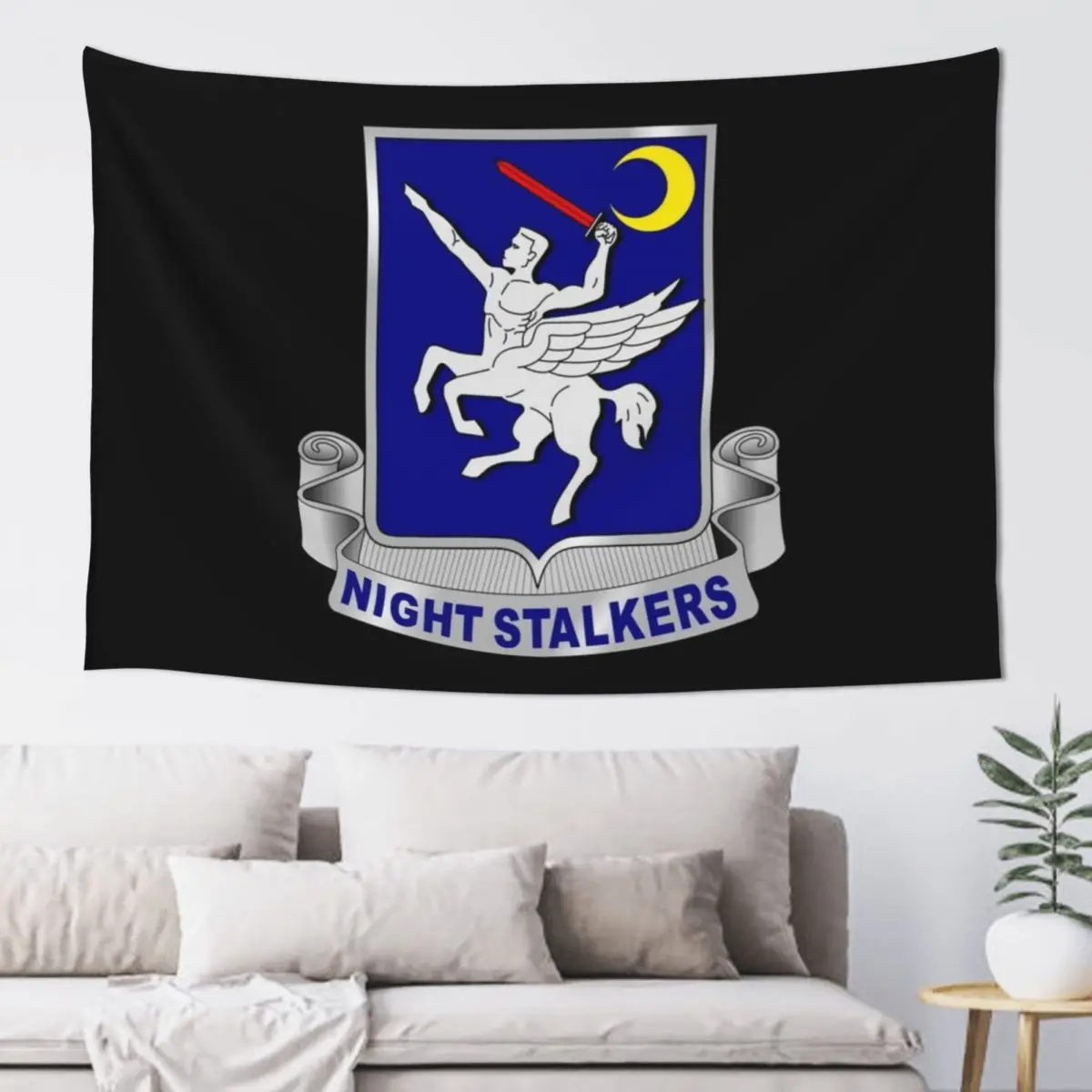 

160th SOAR Night Stalkers Tapestry Room Decorating Aesthetic Wall Tapestries Aesthetic Room Decor Tapestry