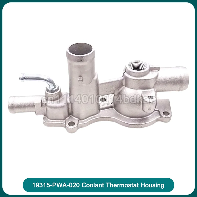 19315PWA020 19315-PWA-020 Engine Coolant Thermostat Housing Replacement Assembly for 2003-2009 Vehicles System Auto Accessory