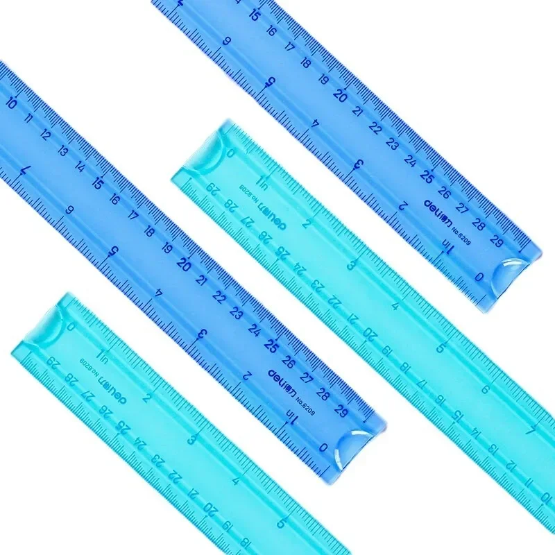 Student Aesthetic Stationery Soft RulerCute Color Ruler 30CM Soft Ruler Flexible Ruler 20CM School Supplies Kawaii Stationery