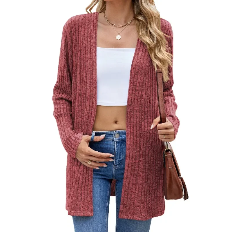 

Harajuku Thin Coat Cardigan Women Casual Basic Jacket Fashion Outerwear Jackets Woman Clothes Autumn Streetwear New Ropa Mujer