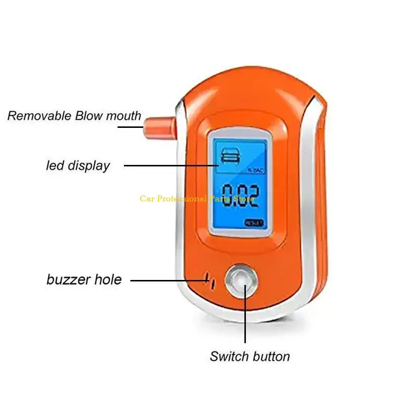 

R53D Portable Betteresituer Tescer ЖК -дисплей Mini Blowing Tescer