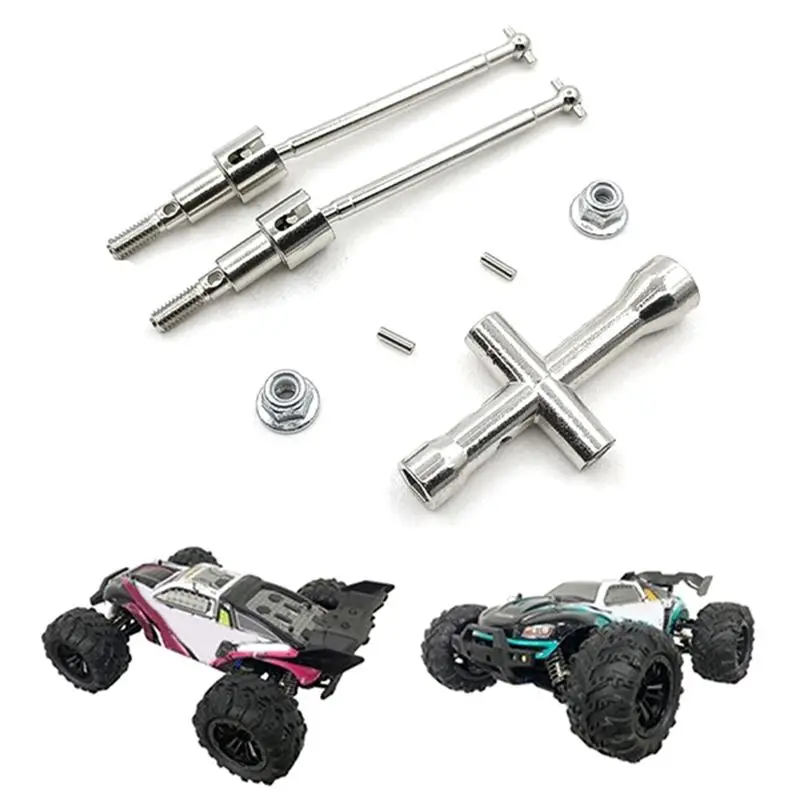 FBIL-CVD Drive Shaft Set For SCY 16101 16102 16103 16201 Pro 1/16 Brushless RC Car Upgrades Parts