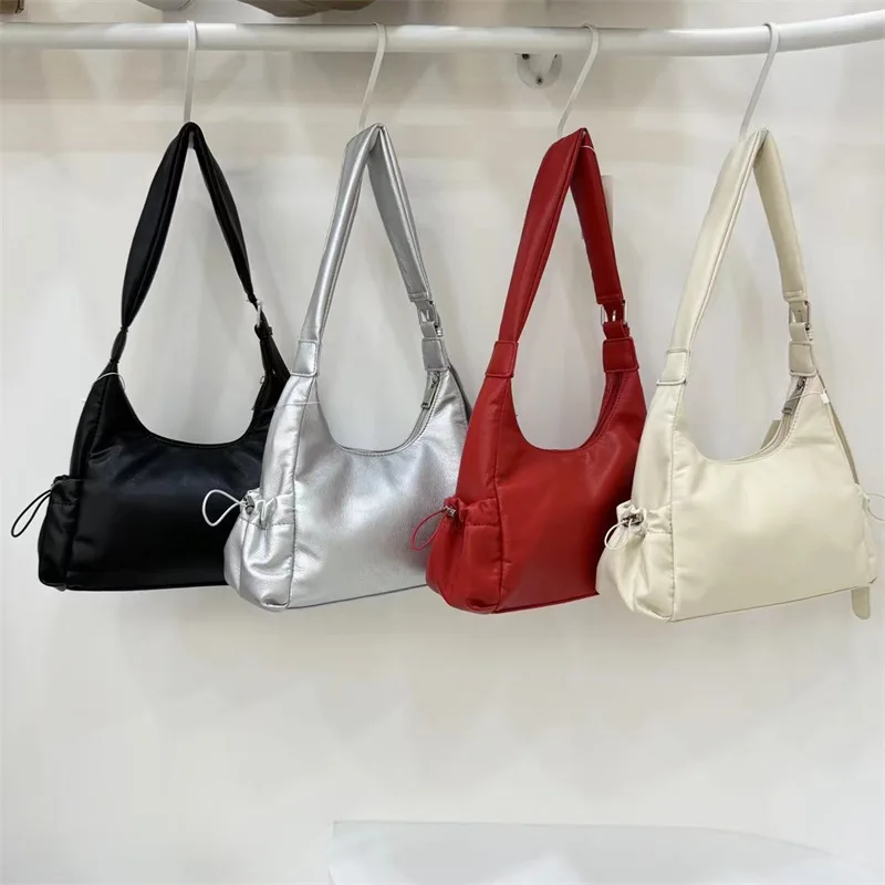 

High Fashion Versatile Shoulder Bag 2024 Commuter Crossbody New Minimalist Handbag Tote Bag Underarm Bag