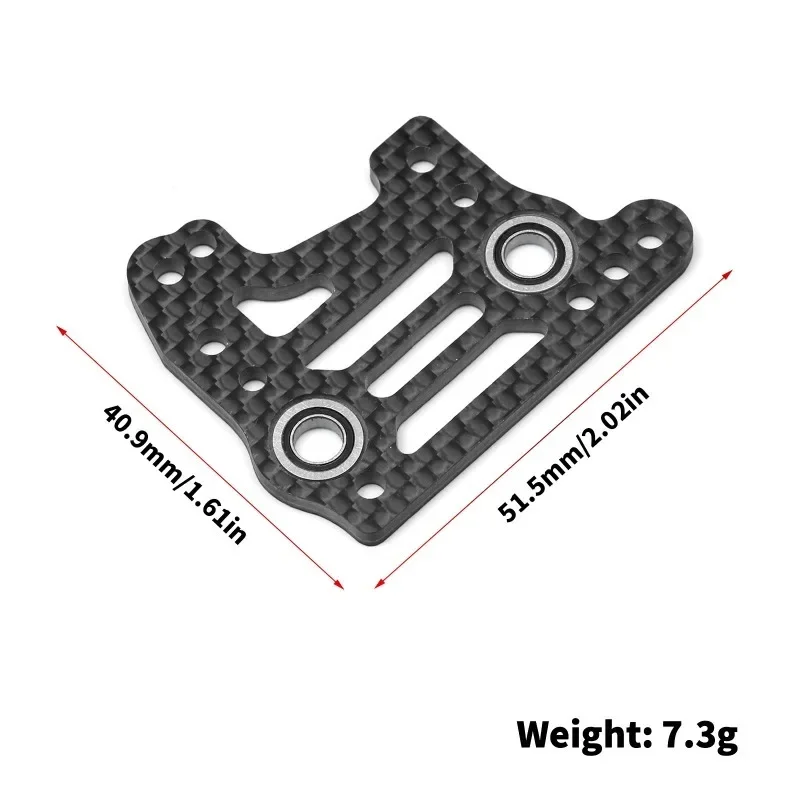 Premium Graphite Gearbox Plate with Bearing for Kyosho MP11 - TO-267-MP11 1/10 RC Car Upgrade Parts AccessoriesOriginal Parts
