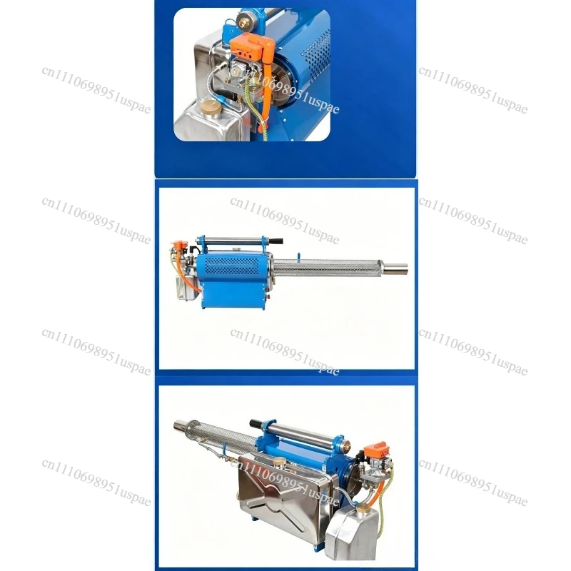 연무기 Thermal Mist Machine with Dual Tube Electric Start, Ultra Low Volume Sprayer for Vegetables and Fruits with Fogging