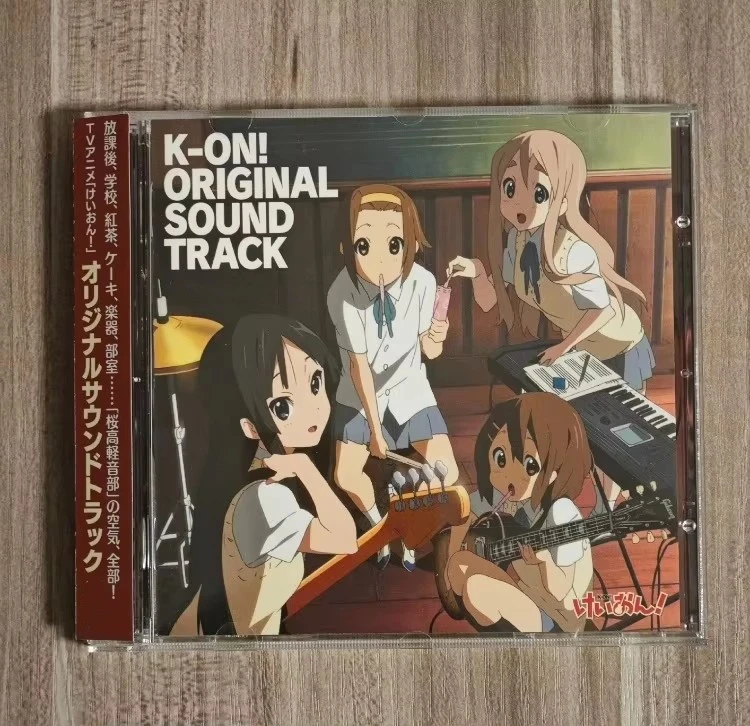 Anime K-ON Hajime Hyakkoku Music CD Greatest Hits OST Album Music Record Cosplay Walkman Car Soundtracks Box Party Music Gifts