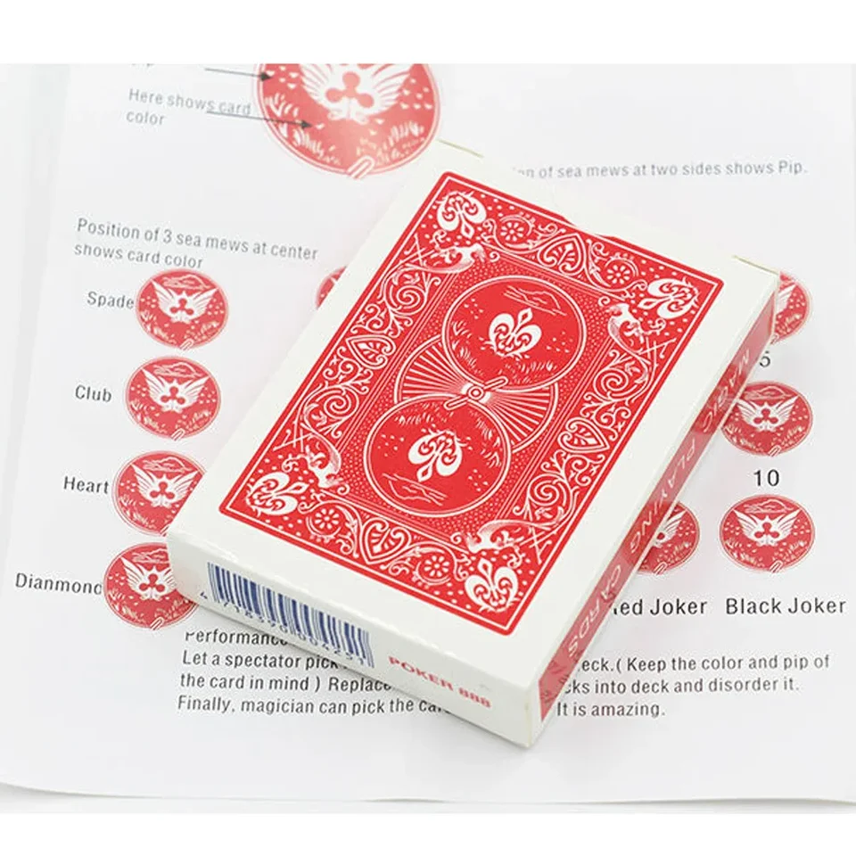 Casse-Tete R98KR 1 Deck Gaff Magic Variety Pack Cartes à jouer Cartes