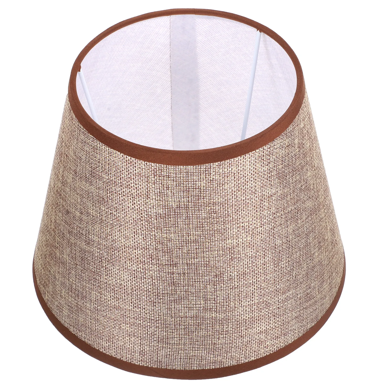 

Льняной тканевый абажур для настольной лампы: современный декоративный плафон для мягкого освещения в спальне, гостиной, кабинете