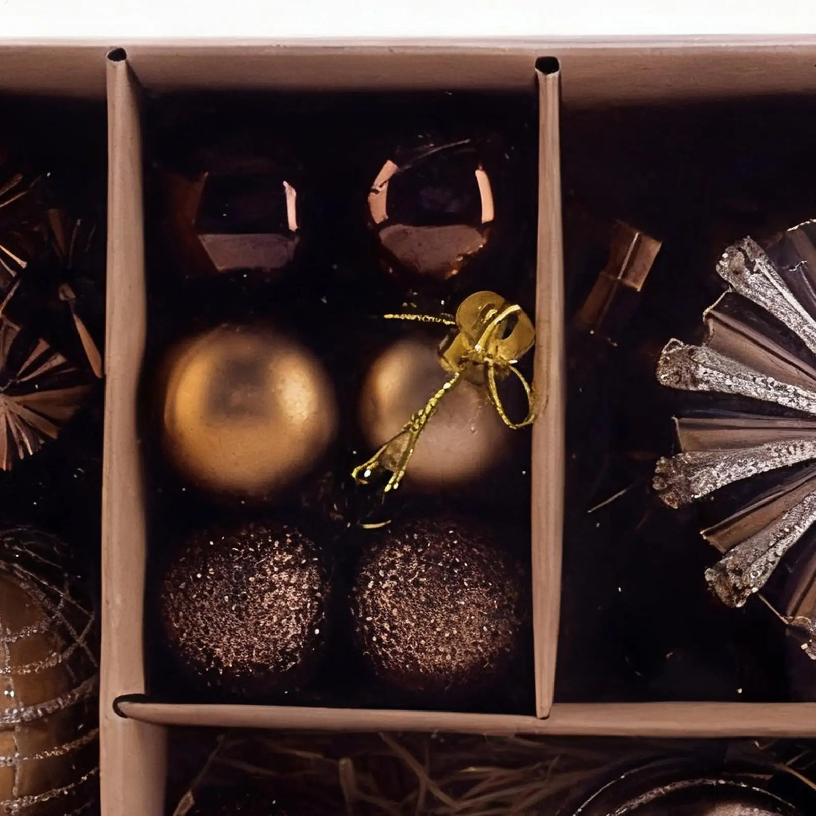 

Christmas Ball Ornaments Shatterproof 53 Pieces Copper Brown Gold Balls Christmas Ornaments For Home Decor Party Indoor Outdoor