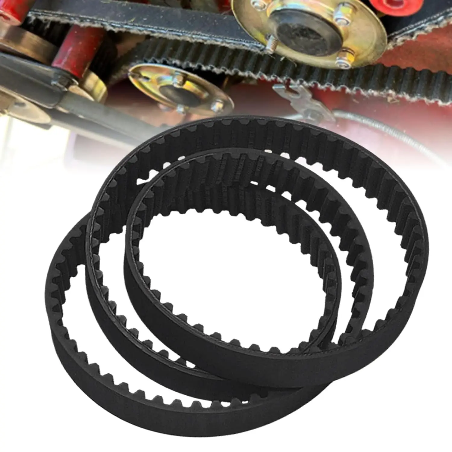 

120-3335 44" x 3/4" Lawn Mower Replacement Belt for Toro 30" Time Master Timed Syncronous Deck 20199 20200 20975 20977 22200