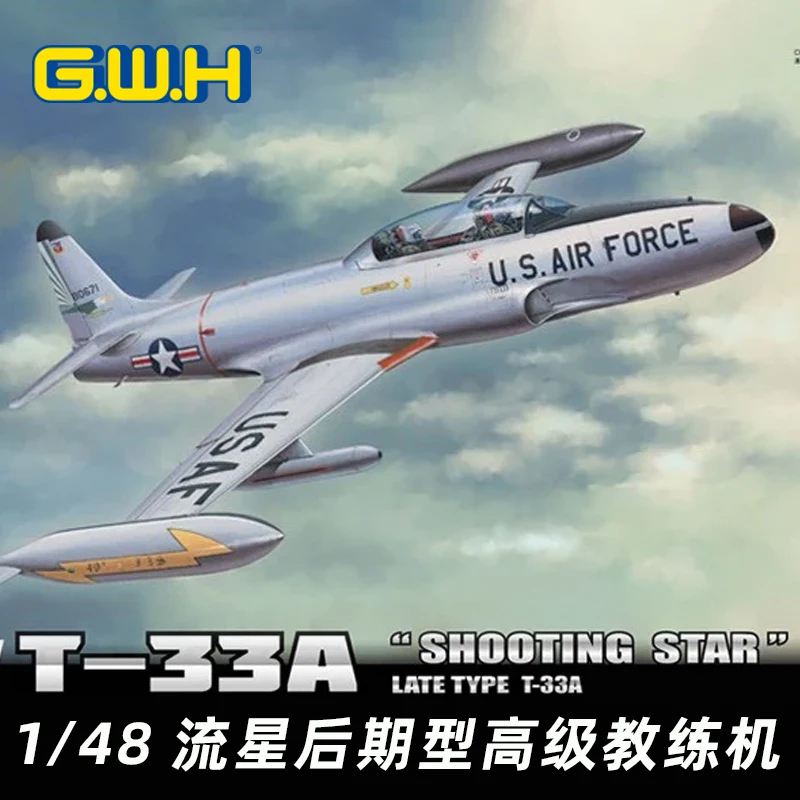 

Great Wall Hobby L4821 1/48 T-33A "Shooting Star" Late Type T-33 Aircraft Scale Model Kit