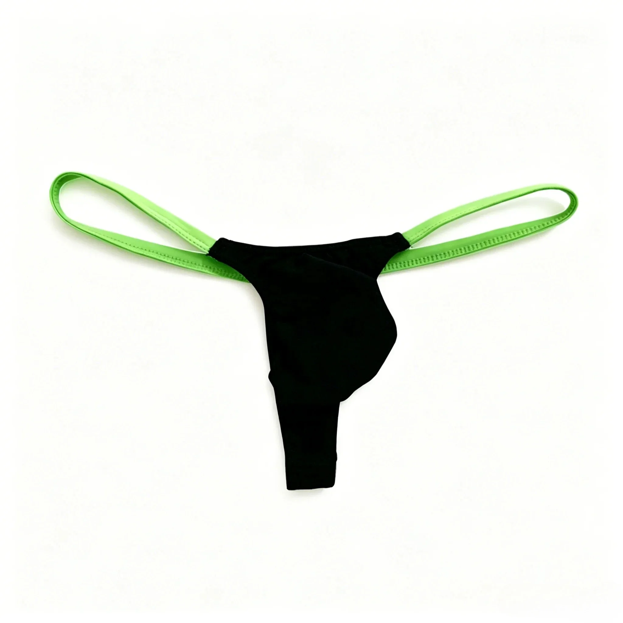 Mens Thin Ice Silk Bikini Underwear Low Rise Half Butt Wrap Triangle Briefs Soft Elastic Men Underpants