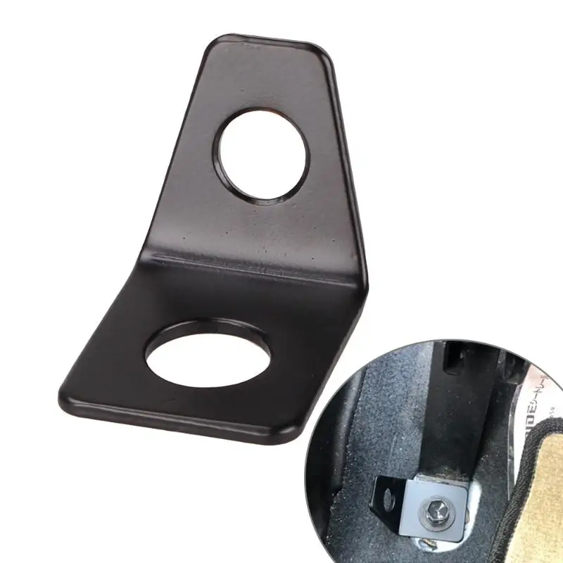 4 Point Racing Harness L Bracket 90 Degree Seat Belt Mounting Car Steel Adapter for Secure Motorsport Rally Installation 1 PCS