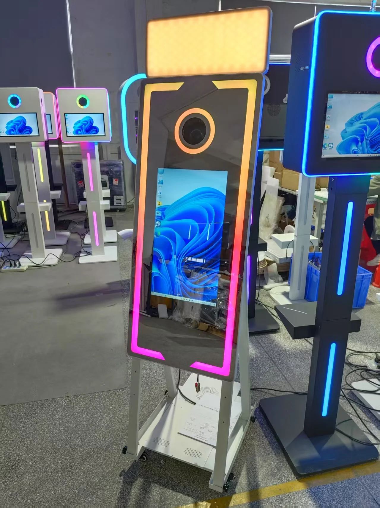 21.5-inch High-Definition RGB Photo Booth Party Light Magic Mirror With Fast EU/US Delivery Camera Equipment