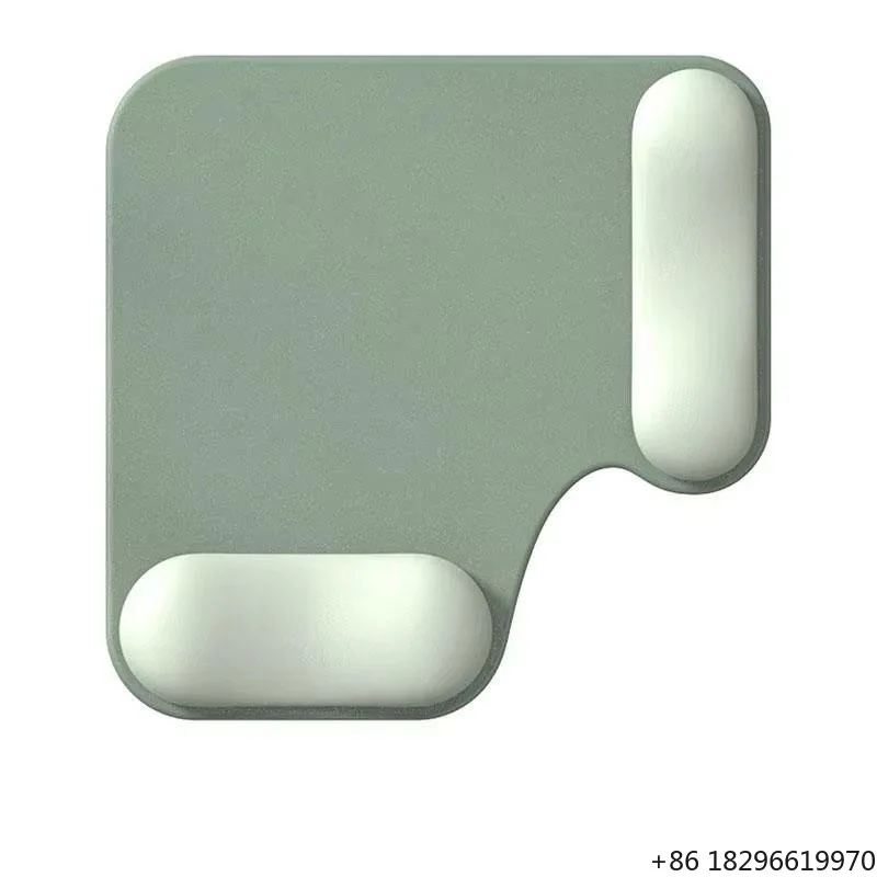 High Quality Ergonomic Mouse Pad with Wrist Rest Thickened Memory Foam Support Non-Slip PU Base Gradient Color Design for Office