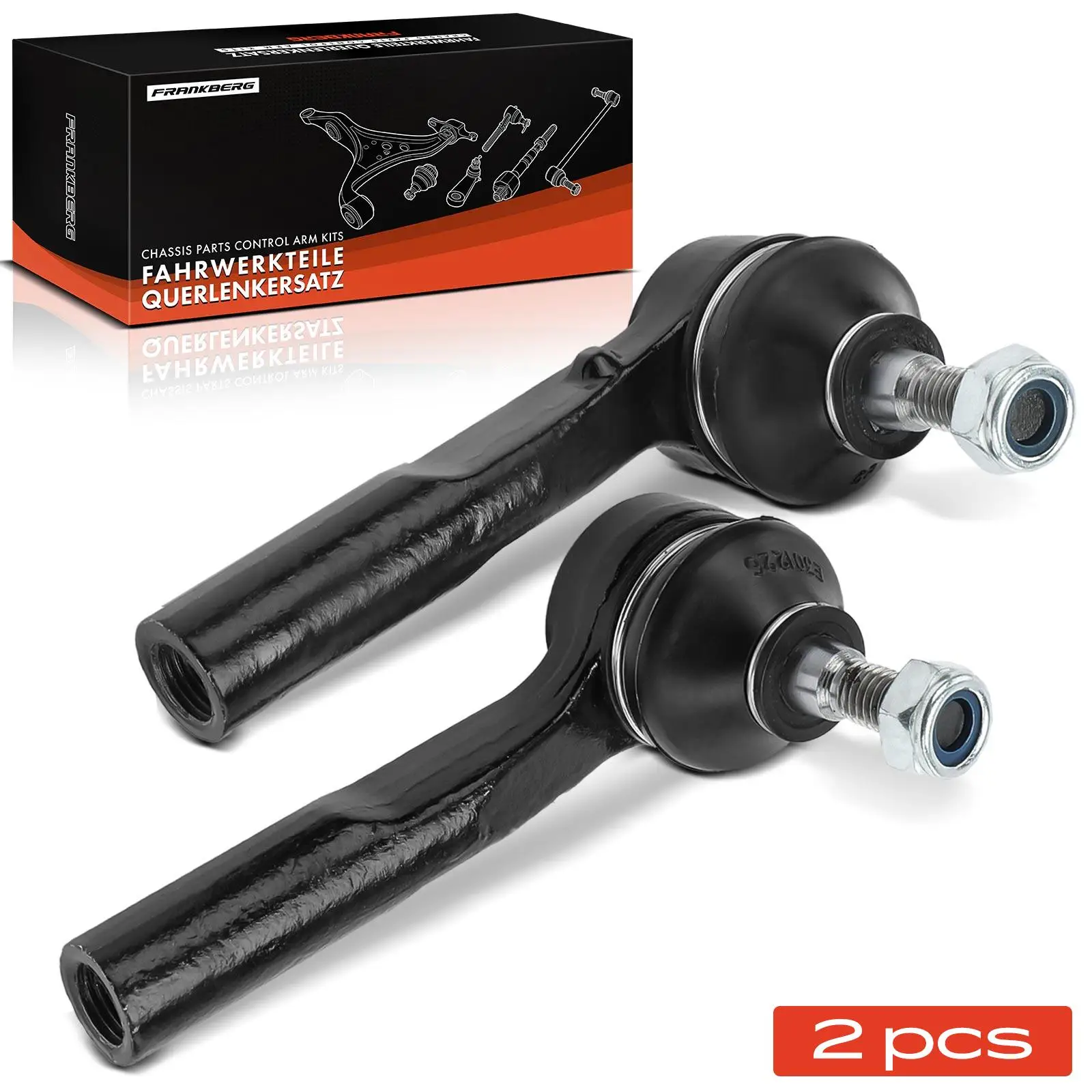 Frankberg 2x embout de biellette de direction essieu avant gauche droit extérieur pour Alfa Romeo Mito Fiat Grande Punto Van Evo 77363829