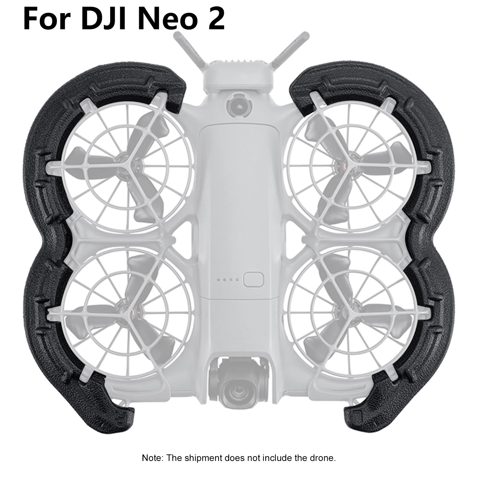 

Защитная пленка для пропеллера DJI Neo 2, кольцо для предотвращения столкновений, защитная крышка, бампер, защитное кольцо от падения, аксессуар для дрона