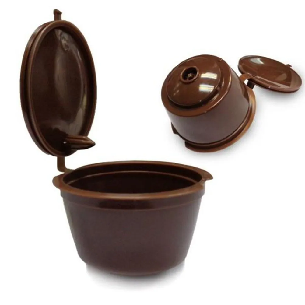 Stainless Steel Reusable Coffee Capsule Cups for Food Grade Bpa Free PP Silicone Easy Clean Refillable