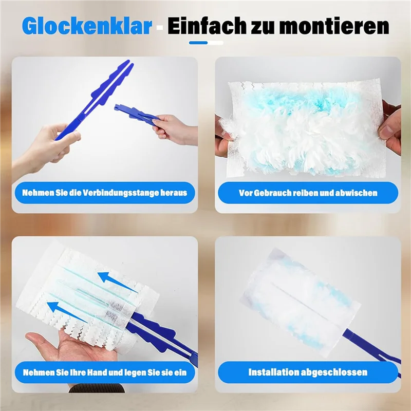 

A03F-84 шт. Пылесос с 2 ручками, сменный пакет с магнитом для пыли, электростатический пылеочиститель для грязи для дома, школы, офиса