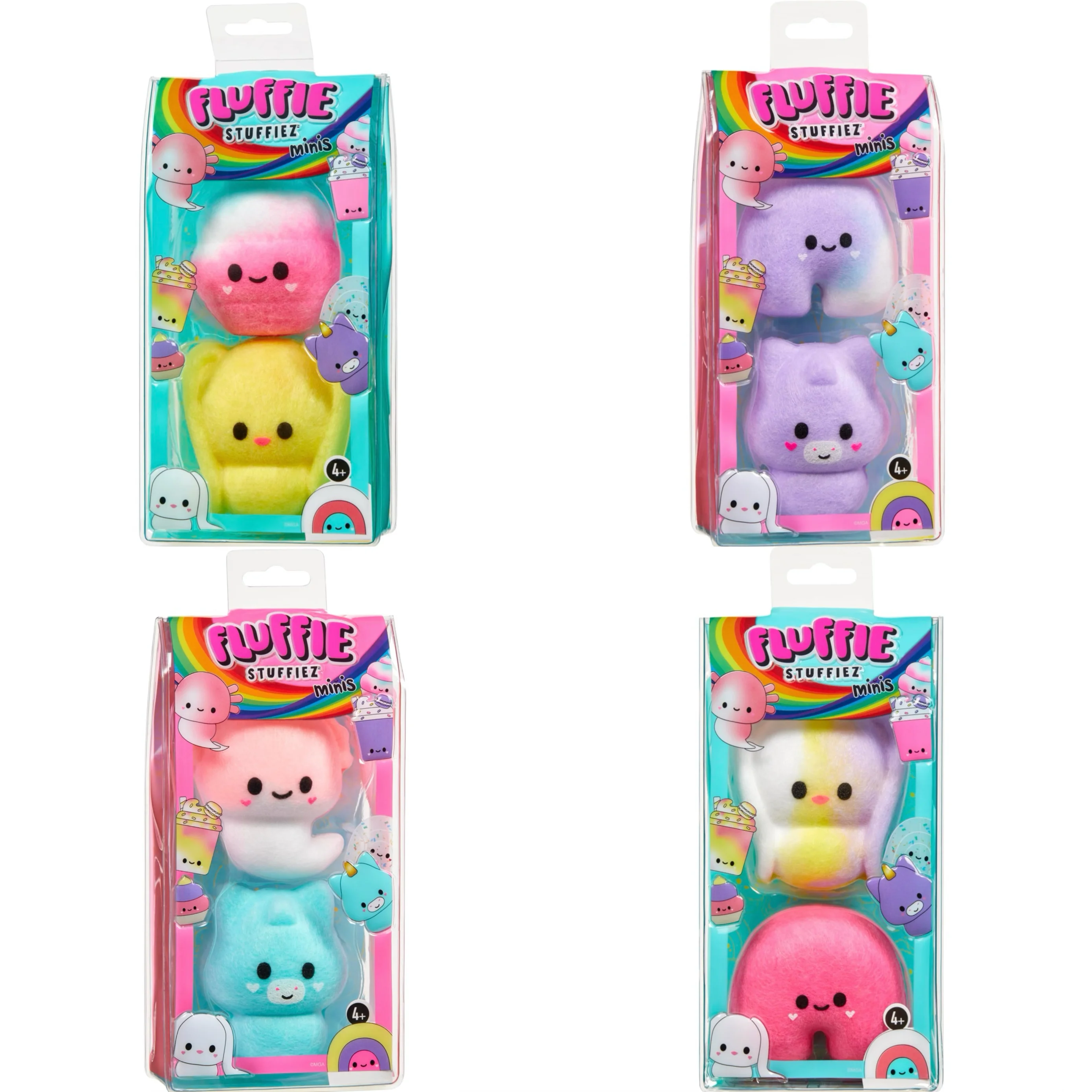 Original And Genuine In Stock Fluffie Stuffiez Minis Candy Ice Cream Pinch Unpacking Anime Figure Girls Cure Plucking Dolls