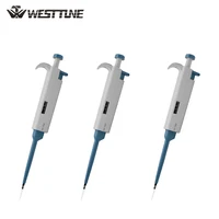 WESTTUNE Pipeta de un solo canal Micropipeta de volumen variable ajustable Pipeta de alta precisión para laboratorio