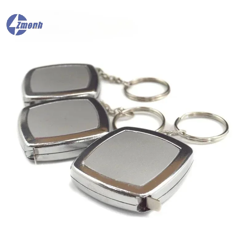 New！2M Mini Tape Key Chain Portable Cute Small Steel Tape Woodworking Measuring Hand Tools Festive Exquisite Small Gifts