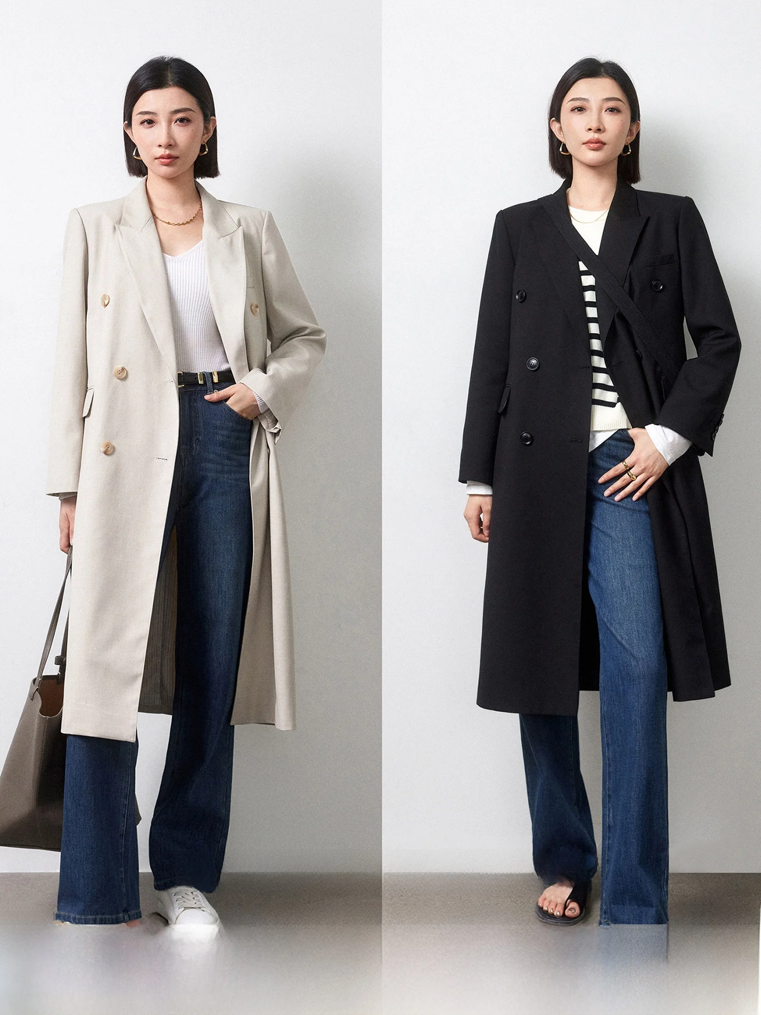 

Женское повседневное пальто-жакет для ранней весны, новинка, в стиле Pumpkin Valley, модное, для поездок на работу, с длинными рукавами, свободного кроя