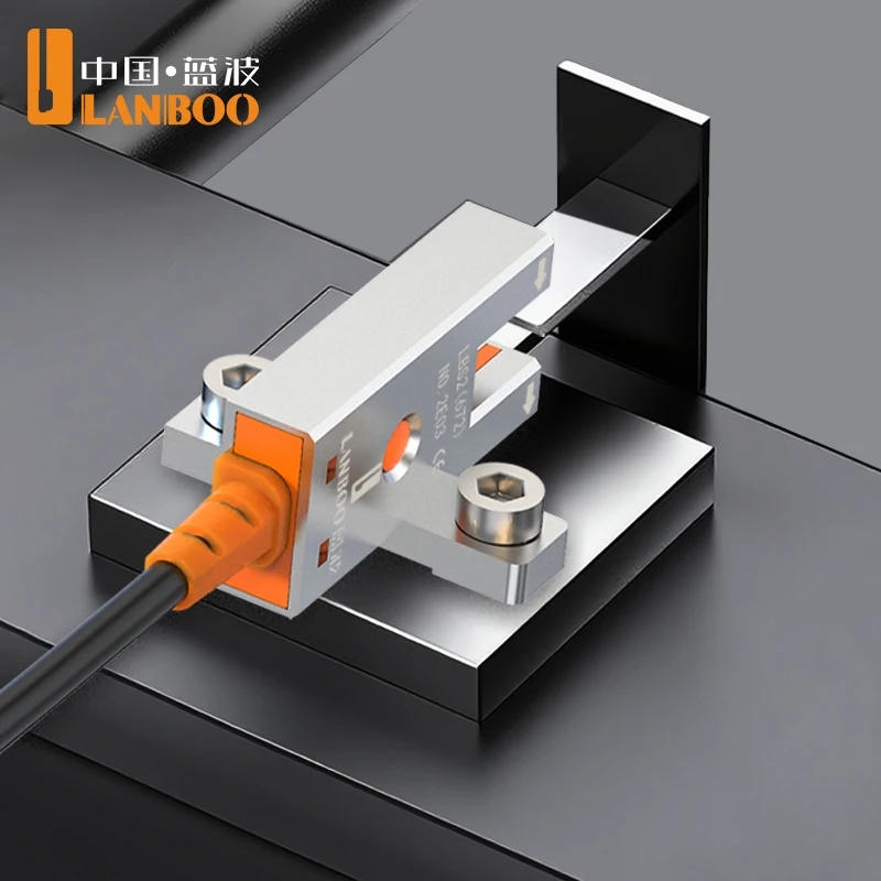 Durable Photoelectric Switch NO/NC Switchable Wide Temperature -40°C 80°C Object Detection Inductive