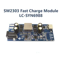 Full Protocol Fast Charging Module SW2303 PL5501 Fast Charging 100W Buck-boost Multi-function PD Fast Charging Module