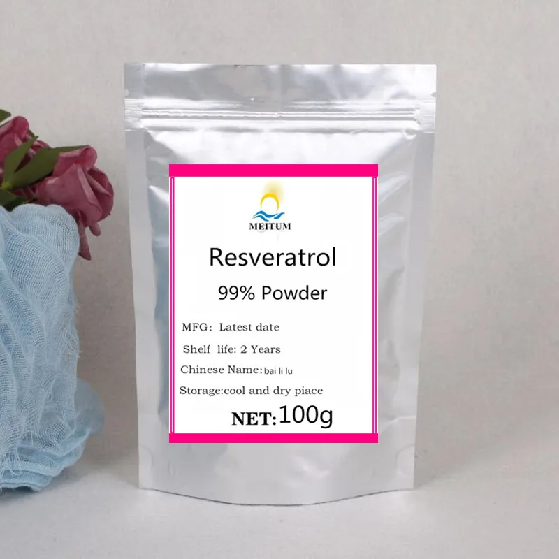 50-1000g Hot sale Resveratrol Whitening skin&antioxidant