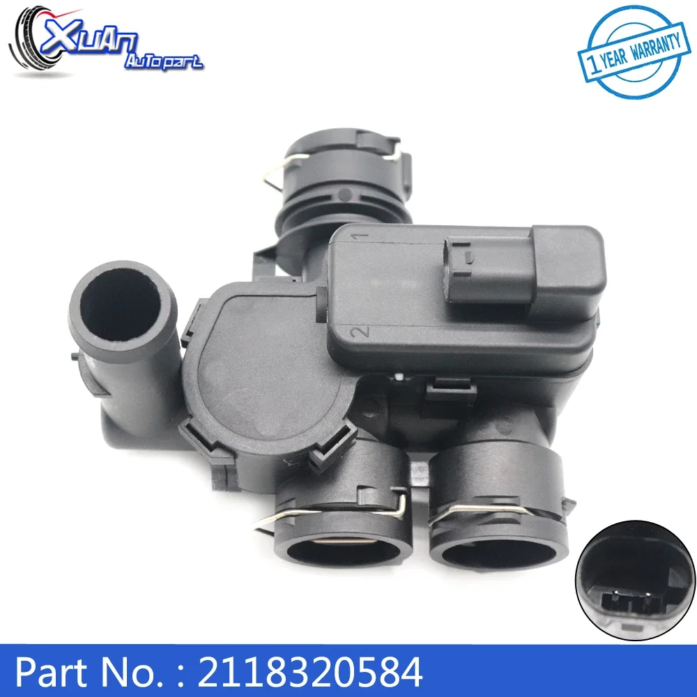 XUAN NEW HVAC Heater Control Valve 2118320584 For Mercedes W211 W219 E320 E350 E500 E550 E55 E63 CLS63 AMG CLS550 5.0L 5.5L 6.3L