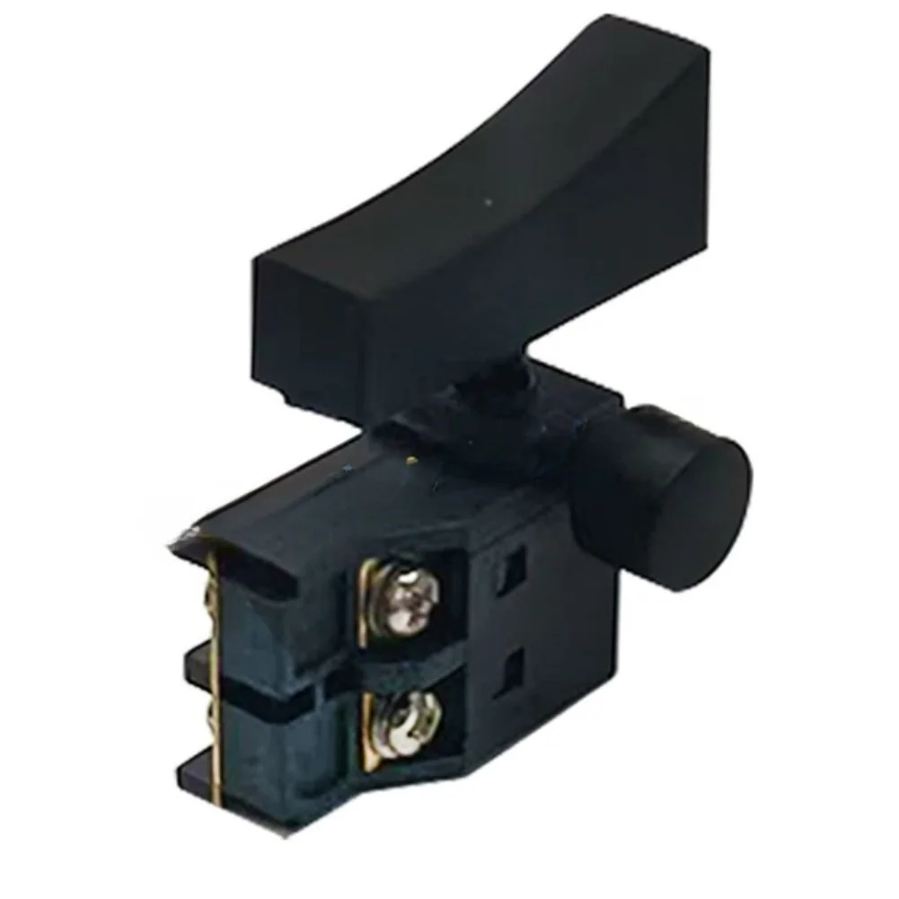 Plastic Electric Chainsaw On Off Switch with Lock for 6 8 12 inch Chainsaws 41 x 51 x 22 mm Lightweight 0.021kg Black